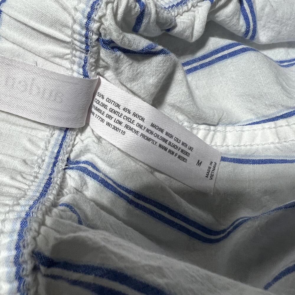 Auden Women's Blue and White Striped Lounge Pants Size M - Picture 5 of 8